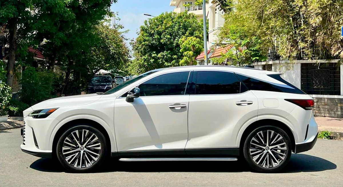 Bậc lên xuống xe Lexus RX350 2024